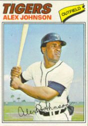 1977 Topps Baseball Cards      637     Alex Johnson
